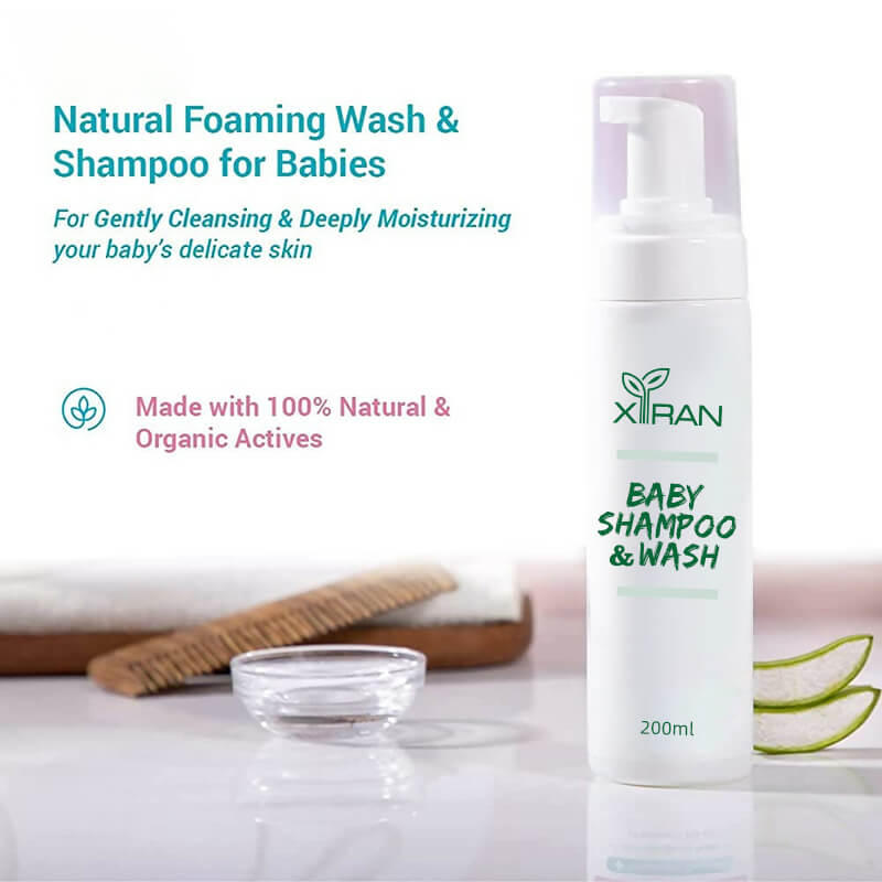 baby shampoo and wash